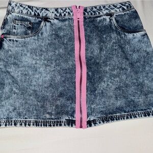 Jean guess skirt